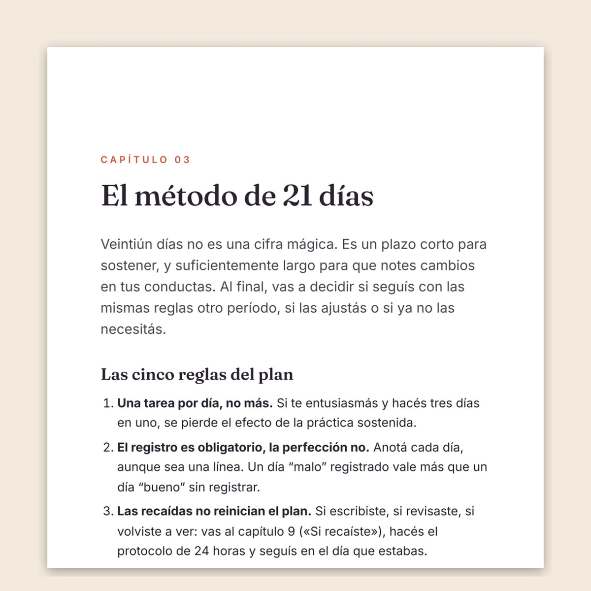 Dependencia emocional: método de 21 días